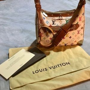 Authentic Louis Vuitton Boulogne Multicolor Bag
